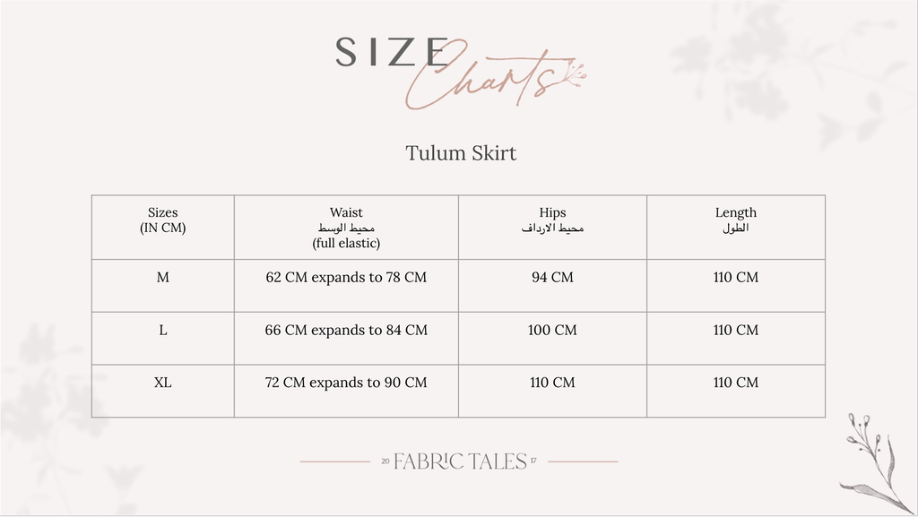 Tulum skirt