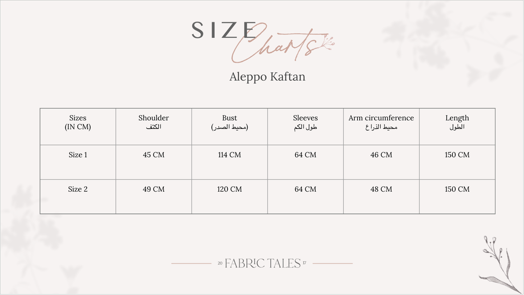 Red Aleppo Kaftan 
