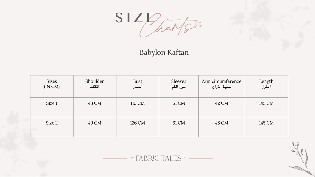 Midnight Babylon Kaftan  