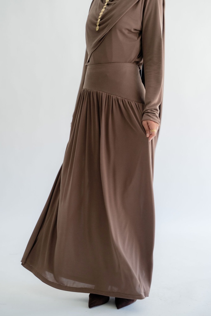 Chocolate Lima Skirt