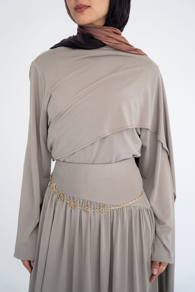 Greige Lima Skirt  