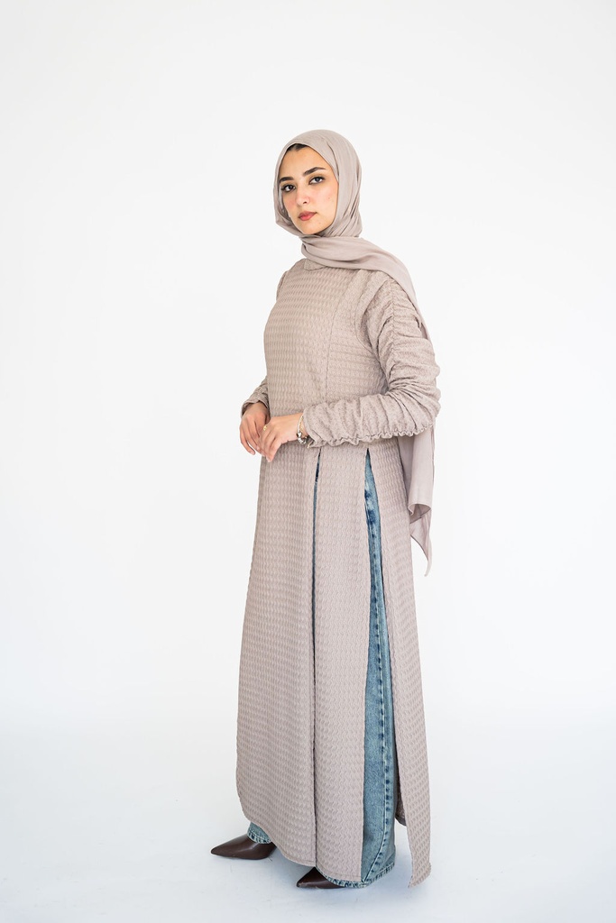 Mocha Latvia Dress  