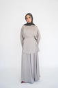 Silver Liwa Blouse 