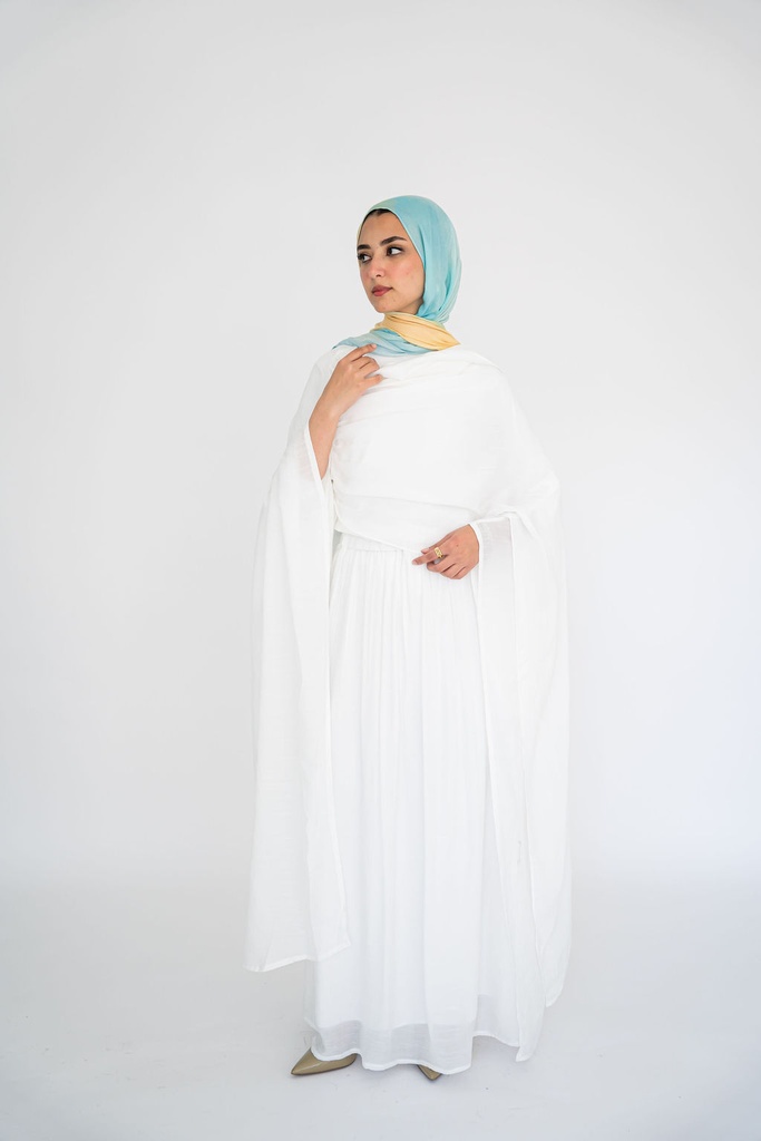 Snow Swan Cape Blouse 