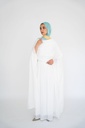 Snow Swan Cape Blouse 