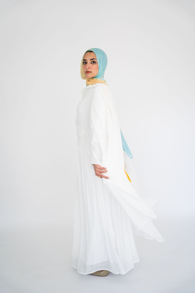 Snow Swan Cape Blouse 