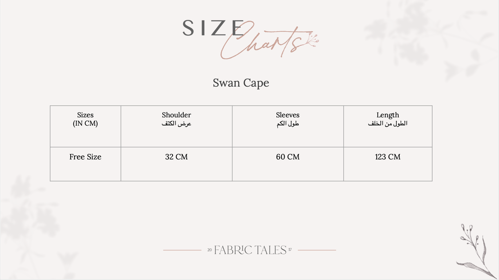 Snow Swan Cape Blouse 