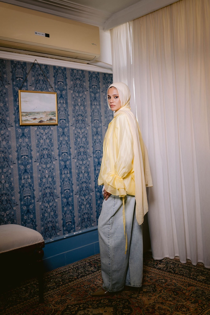 Yellow Cyprus Blouse    
