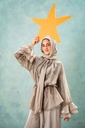 Greige Cyprus Blouse  