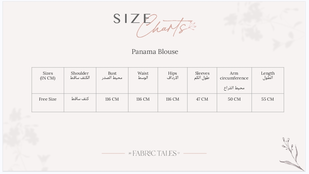 Panama Blouse  