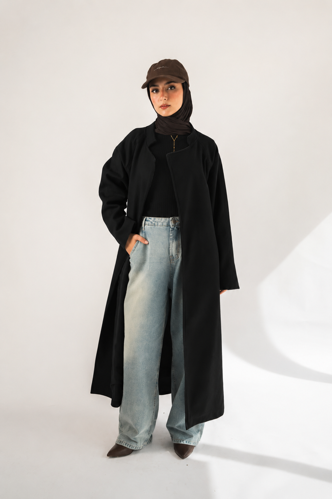 Black Gobi Coat  