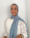 Baby Blue Aura Scarf         