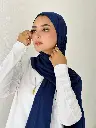 Dark Blue Aura Scarf  