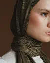 Olive Aura Scarf       
