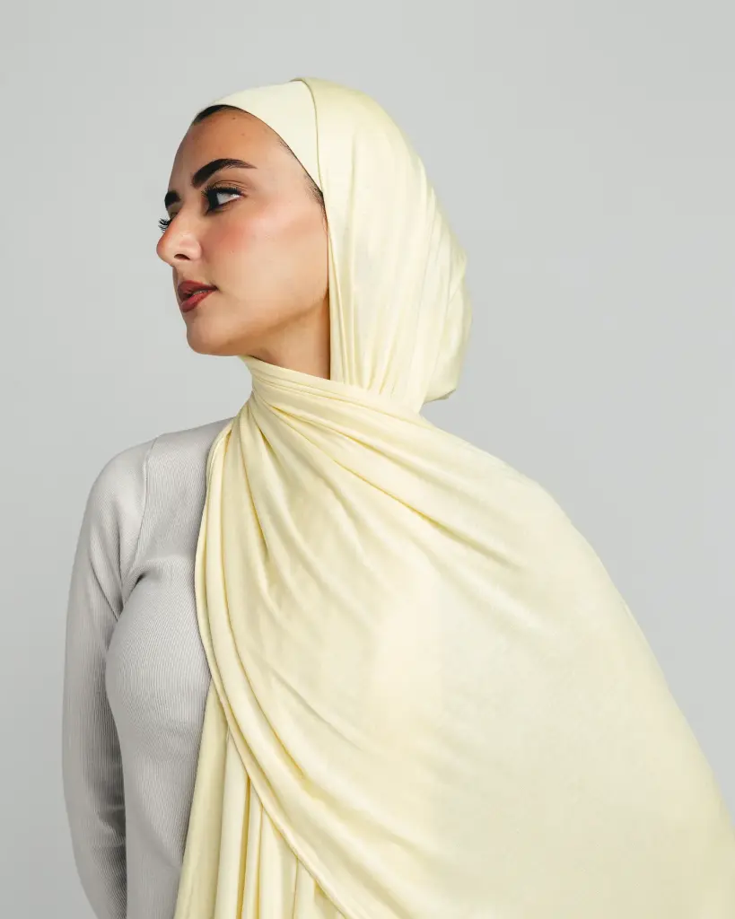 Butter Yellow Aura Scarf        