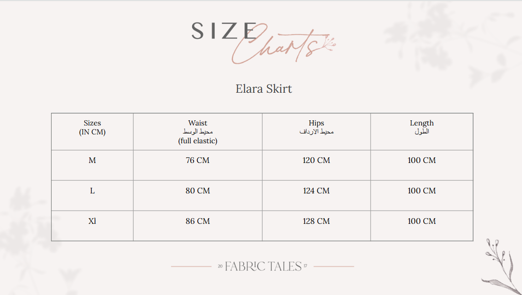 Blush Elara Skirt 