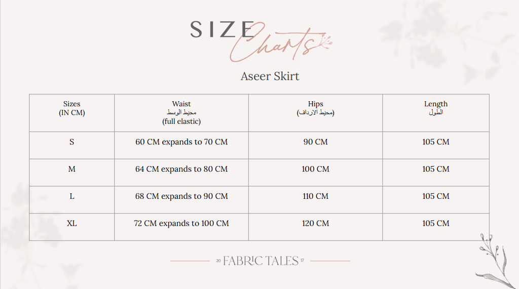 Black Aseer Skirt  