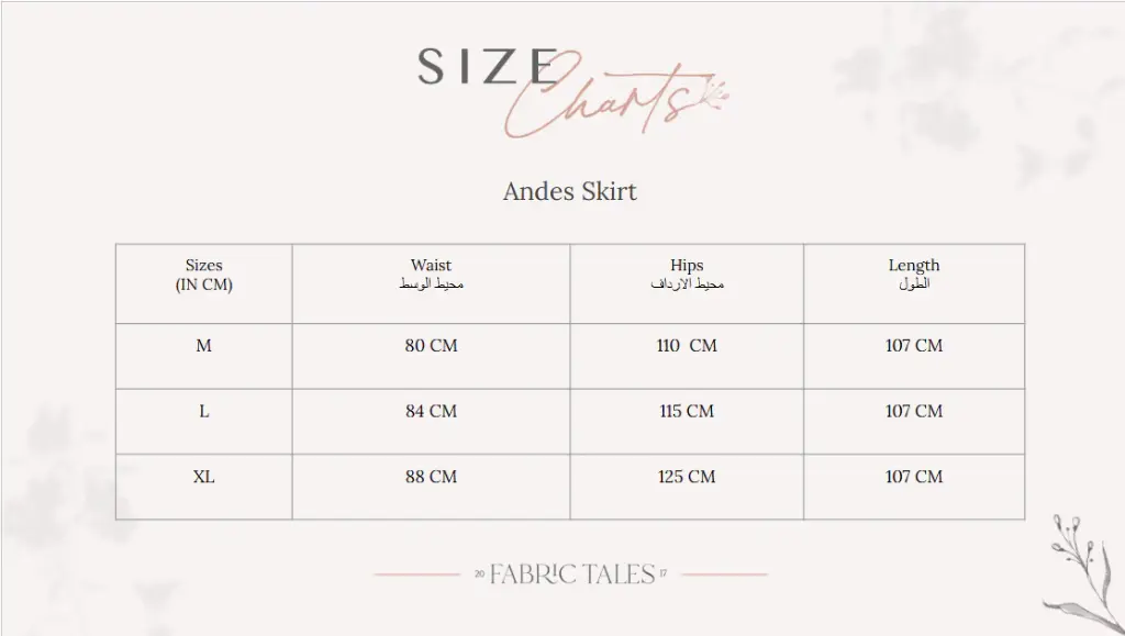 Andes Skirt