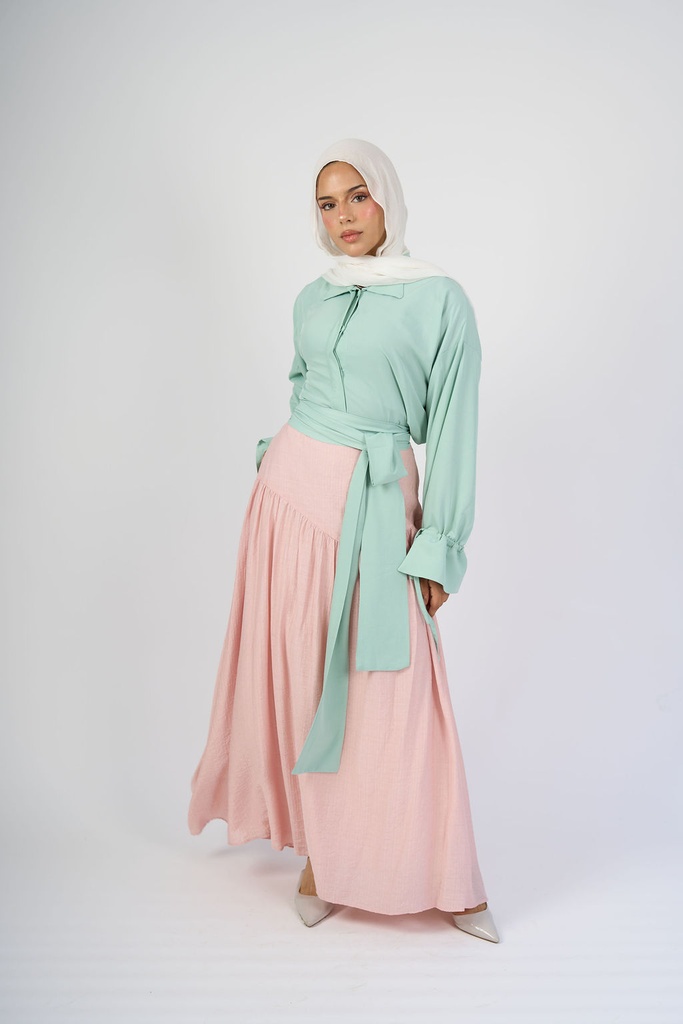 Seafoam Rosée Blouse 