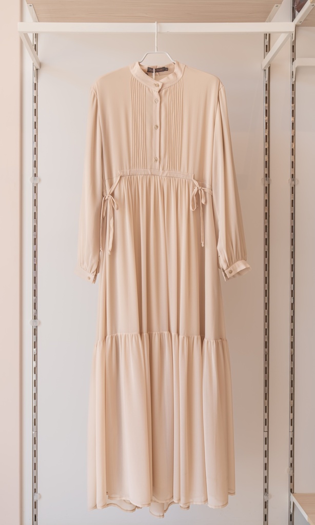 Beige Florence Dress 
