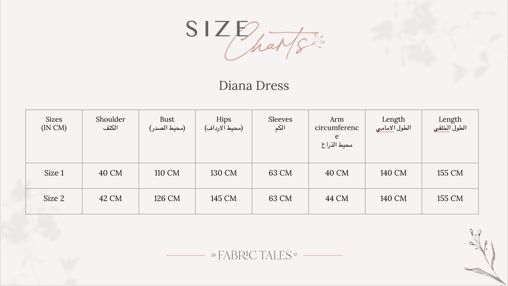 Glam Diana Dress 