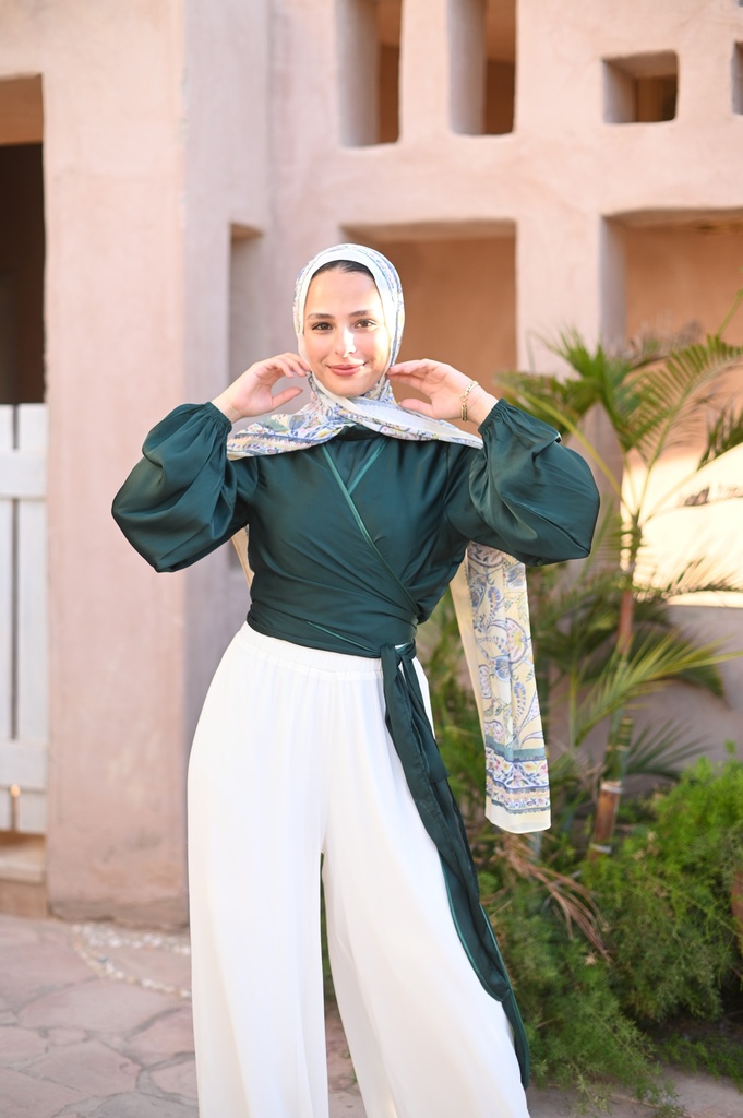Sophia Avocado Blouse