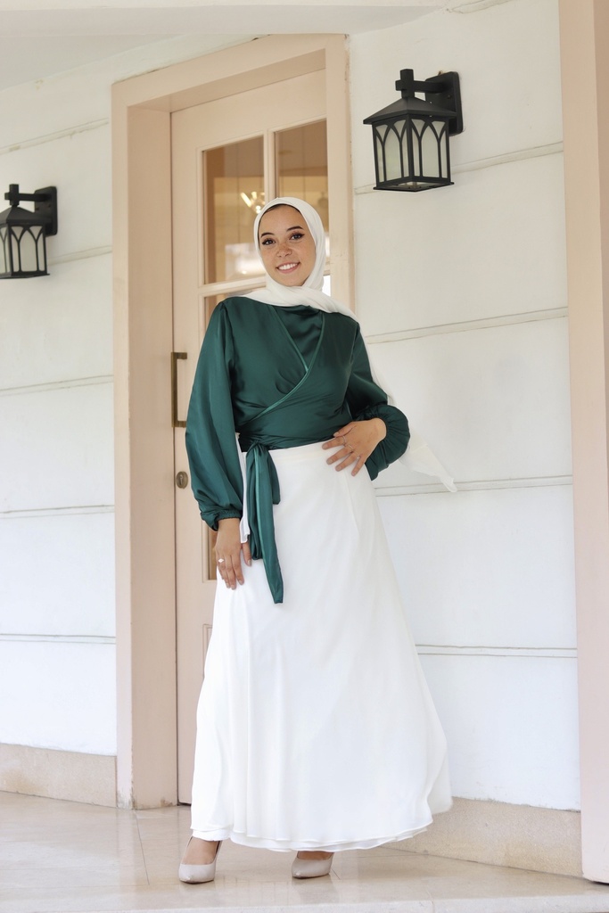 Sophia Avocado Blouse