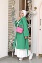 Frostine Green Coat