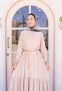Beige Diana Dress