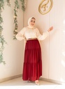 Maroon Gypsy Skirt