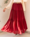 Maroon Gypsy Skirt