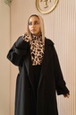 Black Rue Trench Coat