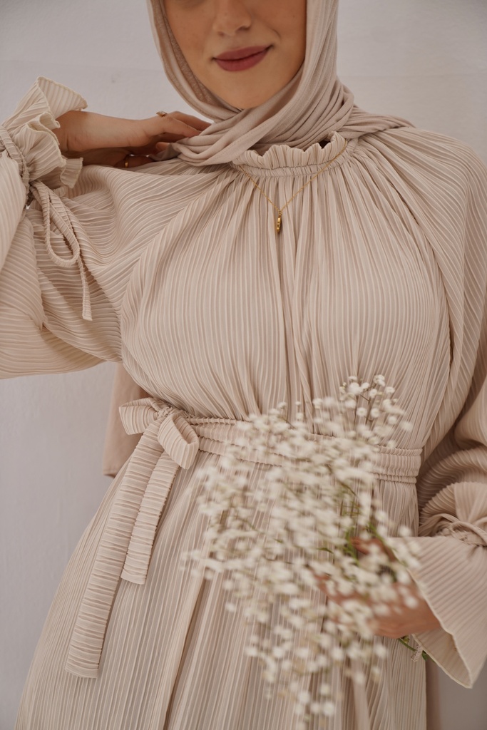 Beige Lana Dress