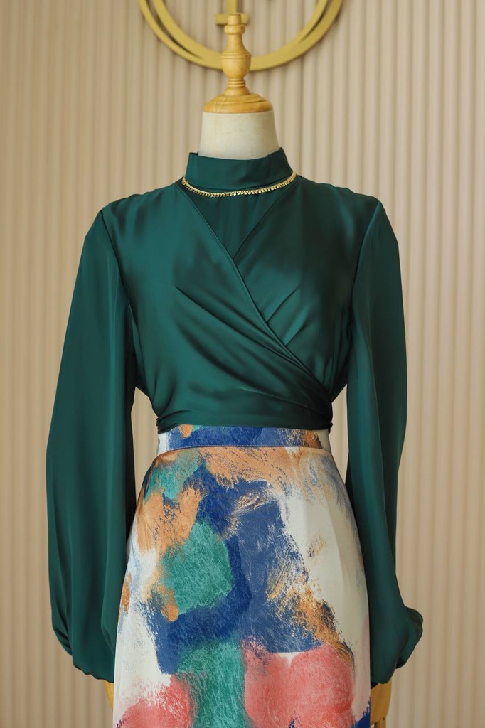 Sophia Avocado Blouse
