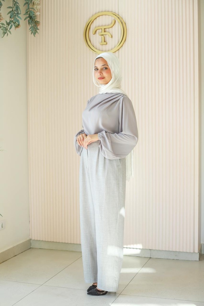 Smoke Solana Blouse