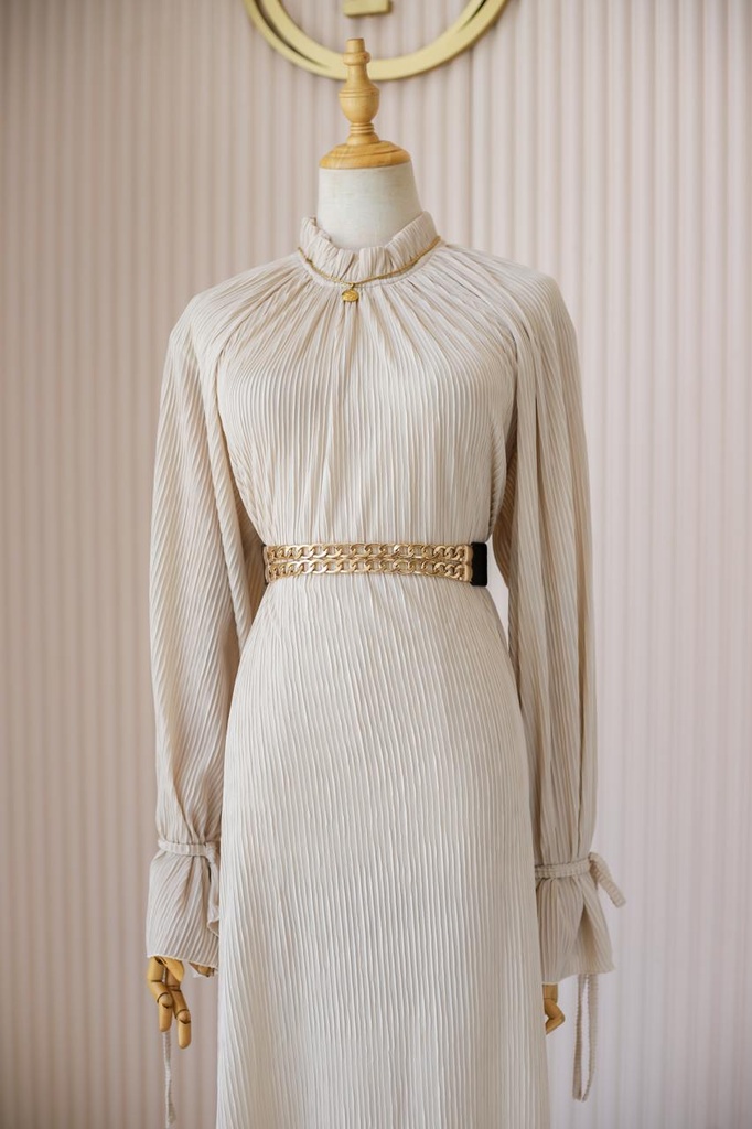 Beige Lana Dress