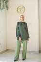 Dark Olive Cathy Blouse
