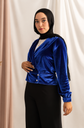 Navy Vela Top
