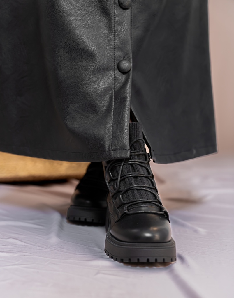 Black Combat Boots