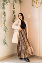 Cheetah Accordion Skirt