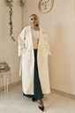 Crème Rue Trench Coat