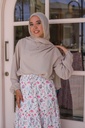Beige Solana Blouse