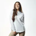Double Layer Short Fit Long Sleeves Basic T-Shirt-White