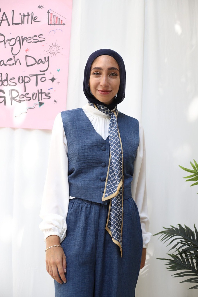 Indigo Banker Vest 