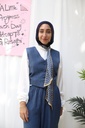 Indigo Banker Vest 