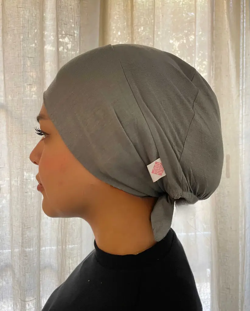 Grey Aura Solid Bandana 