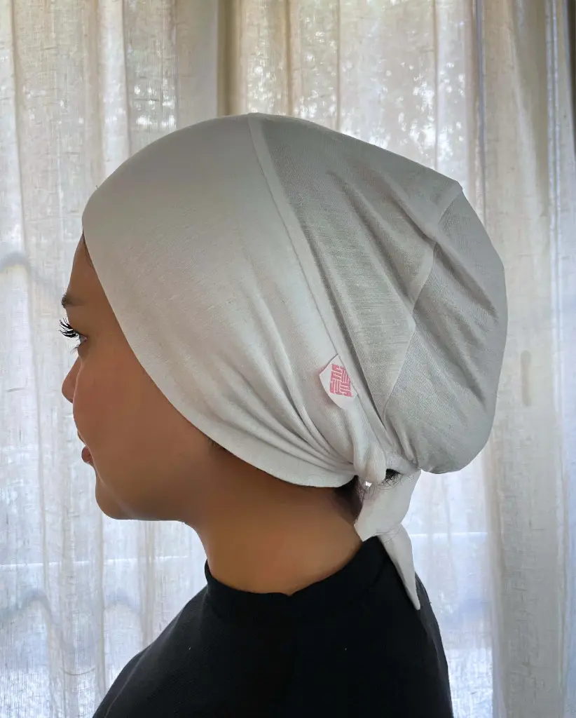 White Aura Solid Bandana