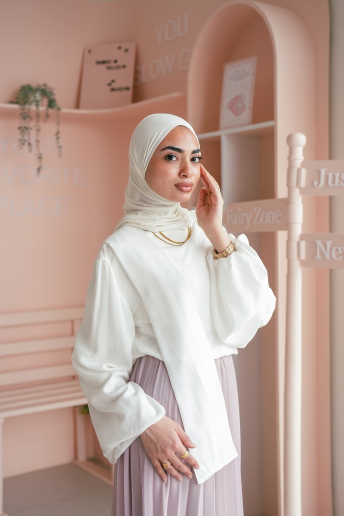 Offwhite Louvre Blouse
