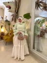 Lime Louvre Blouse