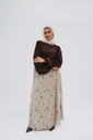 Chocolate Louvre Blouse